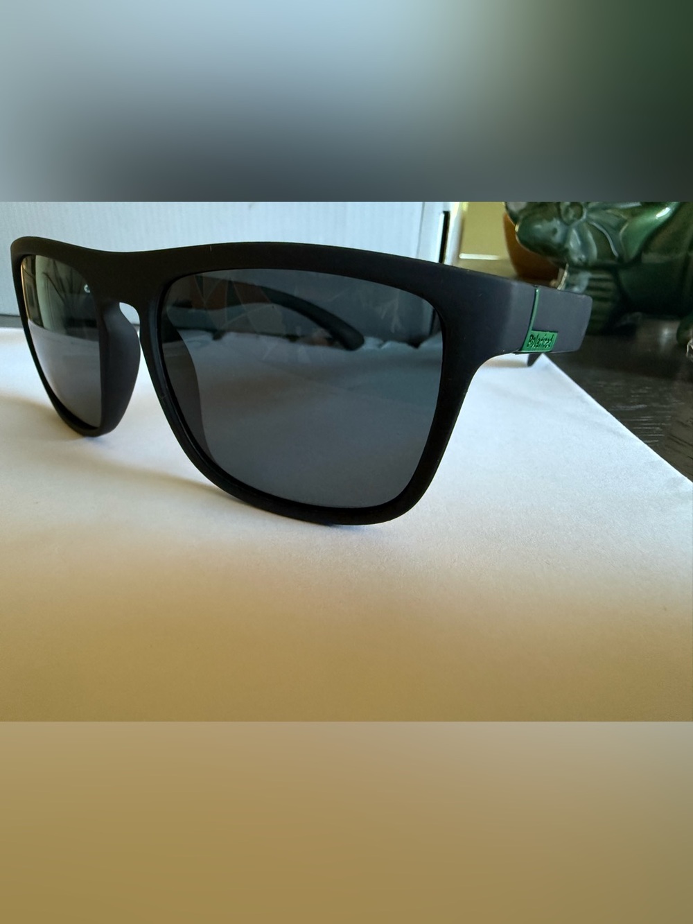 Polarized Black Men's Sunglasses - Classic Matte Black Frame